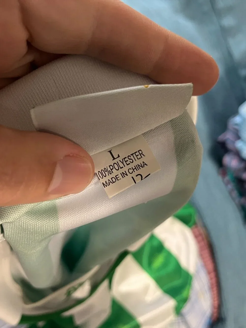 ⚽ Vintage Kappa Men’s M Green White Real Betis Kit Jersey Polo EUC 🌿 - Picture 6 of 6